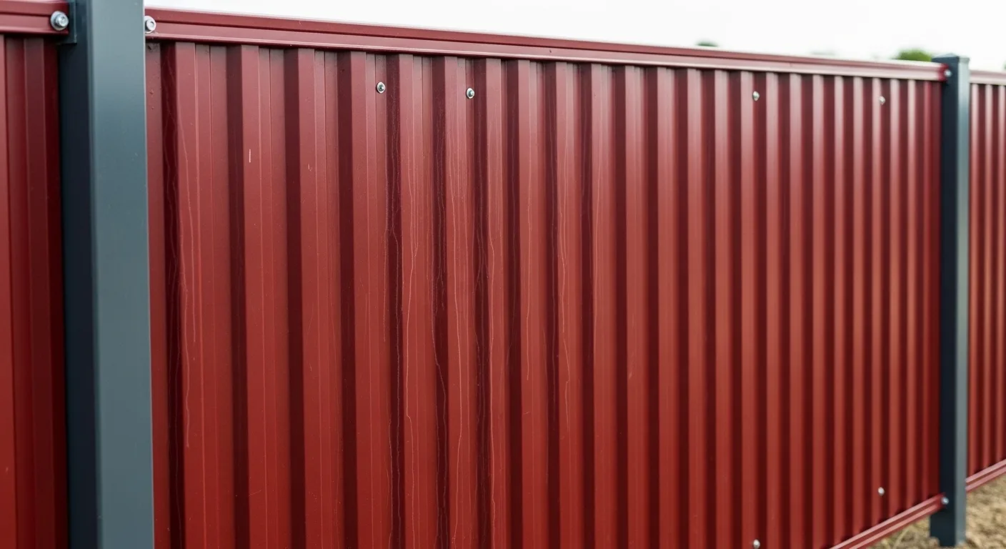 Забор из профлиста